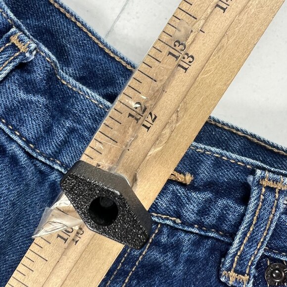 VTG 80s Calvin Klein Jeans Women's 28x29* High Rise Straight Blue Denim Tag 12 - Picture 15 of 16